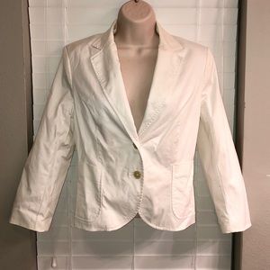 The Limited White Blazer, Sz 4